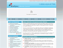 Tablet Screenshot of bimsym.com
